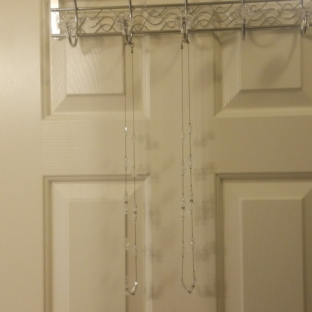 Charming Charlie set of 2 glass beaded necklaces